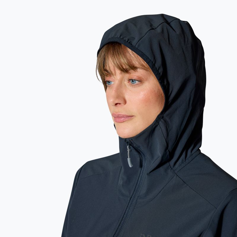 Moteriška softshell striukė Rab Borealis Hoody beluga 5