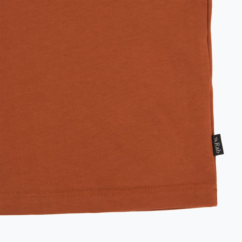 Vyriški marškinėliai Rab Stance Logo red earth 4