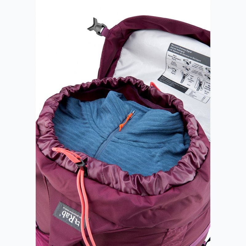 Moteriška turistinė kuprinė Rab Exion 35 l mulberry 6