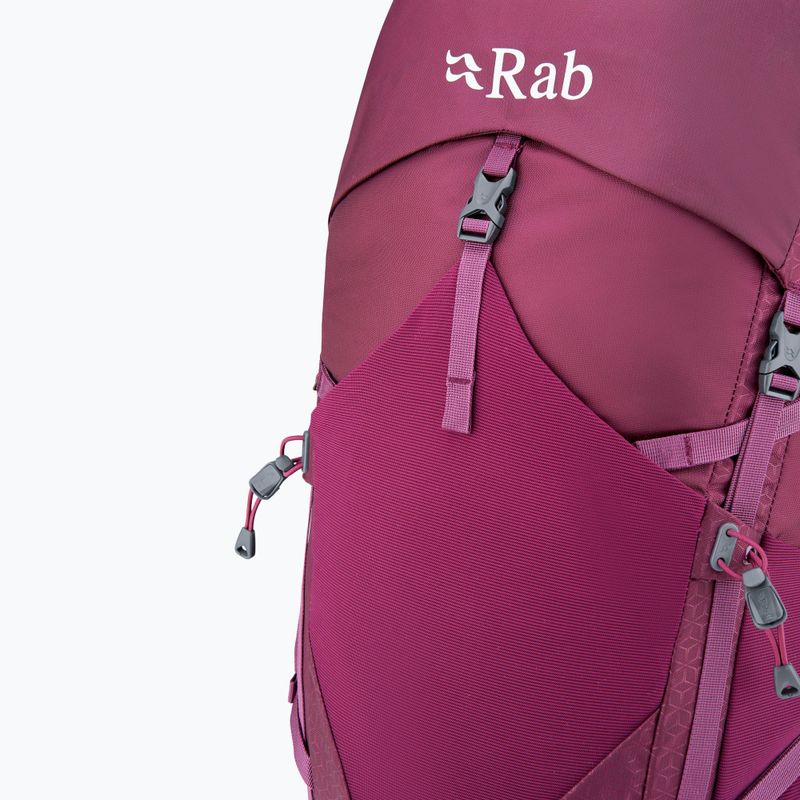 Moteriška turistinė kuprinė Rab Exion 35 l mulberry 9