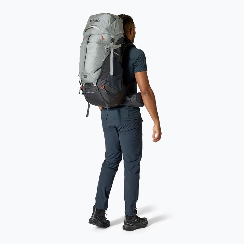 Žygio kuprinė Rab Hyperon 65 l dark pewter/anthracite 8