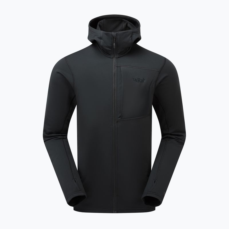 Vyriškas džemperis Rab Superflux Hoody black QFG-13-BKB