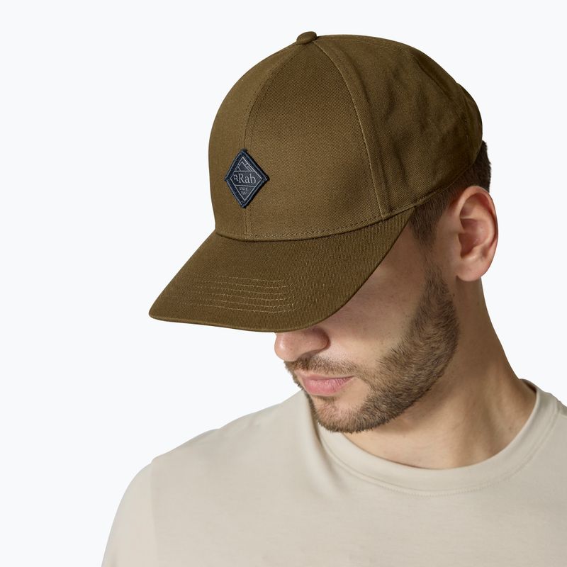 Kepuraitė su snapeliu Rab Basecamp Badge oak 4