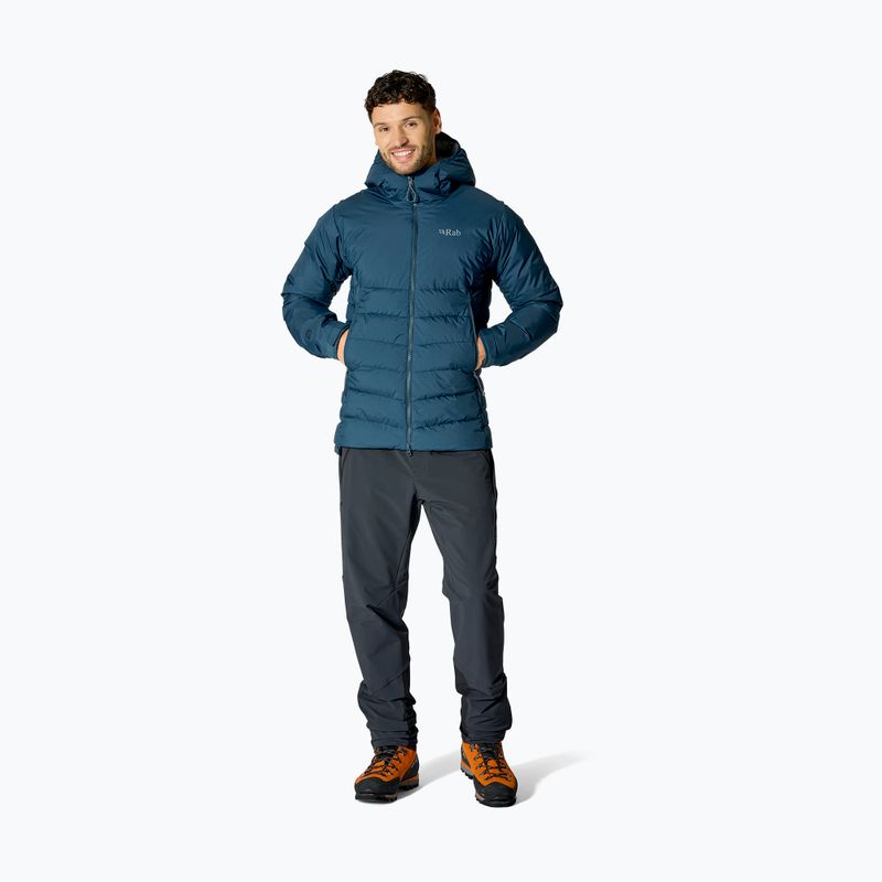 Vyriška pūsta striukė Rab Infinity Windstopper Hoody tempest blue 2