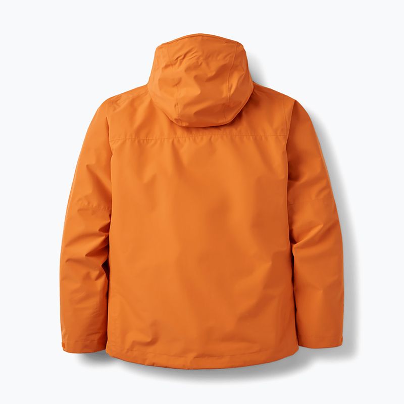 Vyriška lietaus striukė Rab Downpour dark melba 2