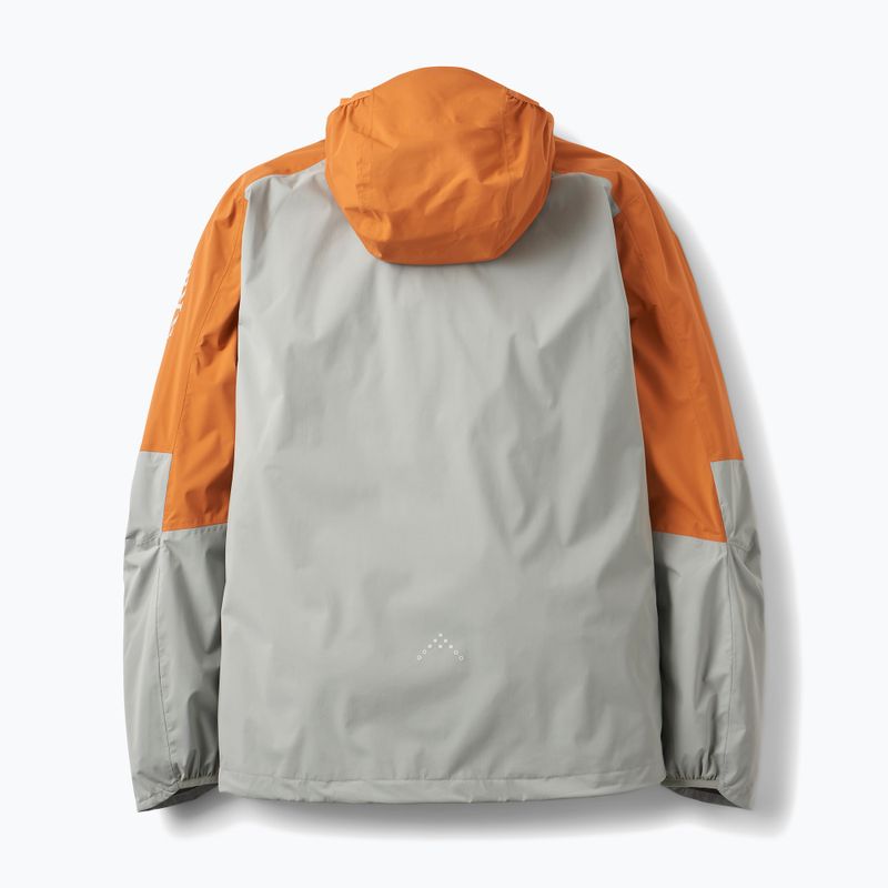 Vyriška lietaus striukė Rab Downpour Trail Light dark melba/light zinc 2