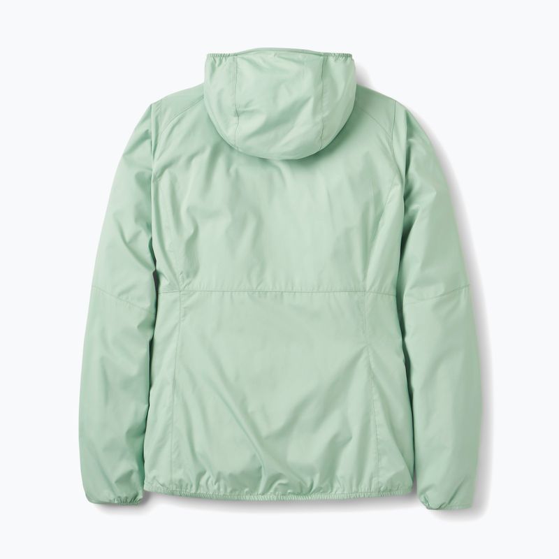 Moteriška vėjui atspari striukė Rab Windgather Hoody fig green 2