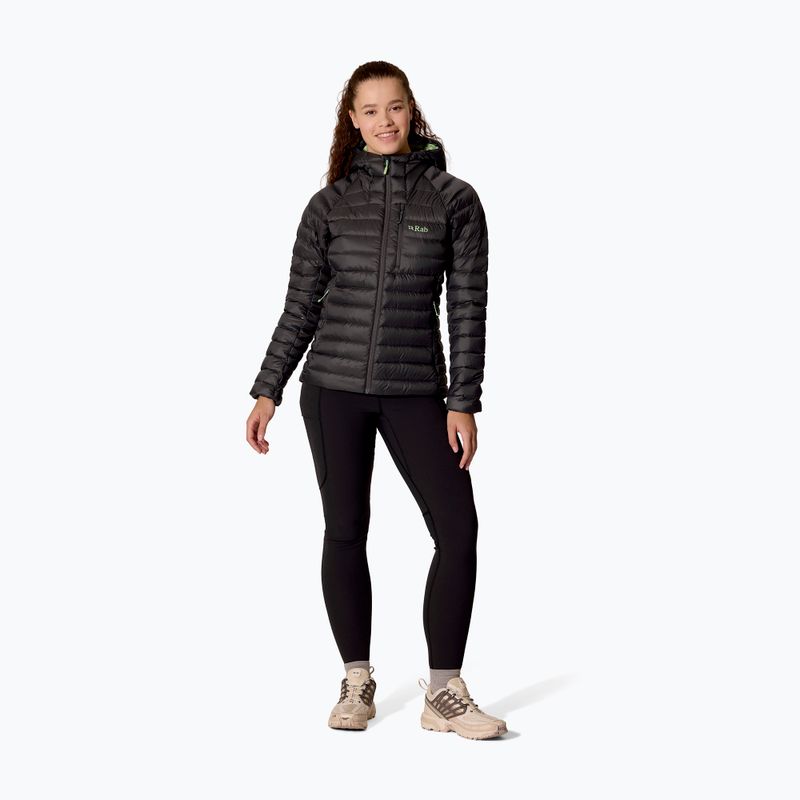 Moteriška pūsta striukė Rab Microlight Alpine Hoody graphene 2
