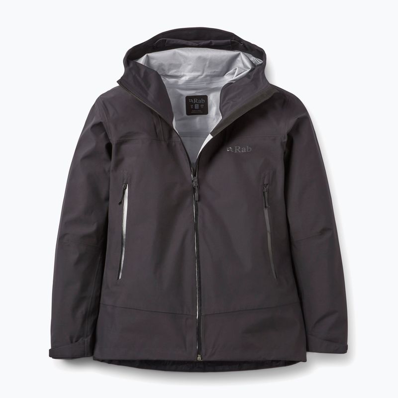 Moteriškas lietaus paltas Rab Namche GTX 2026 black