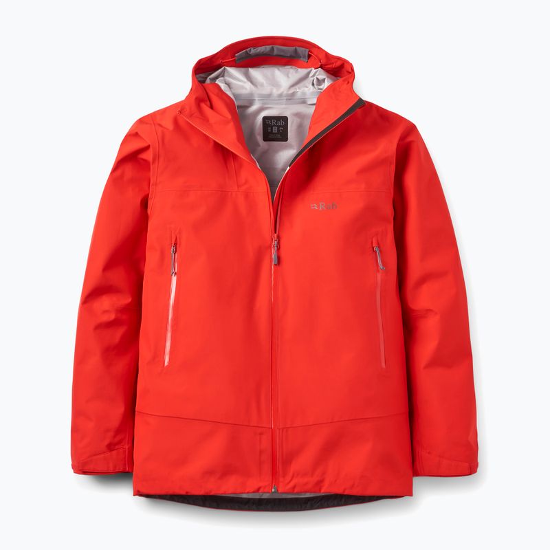 Vyriška lietaus striukė Rab Namche GTX 2026 summit red 4