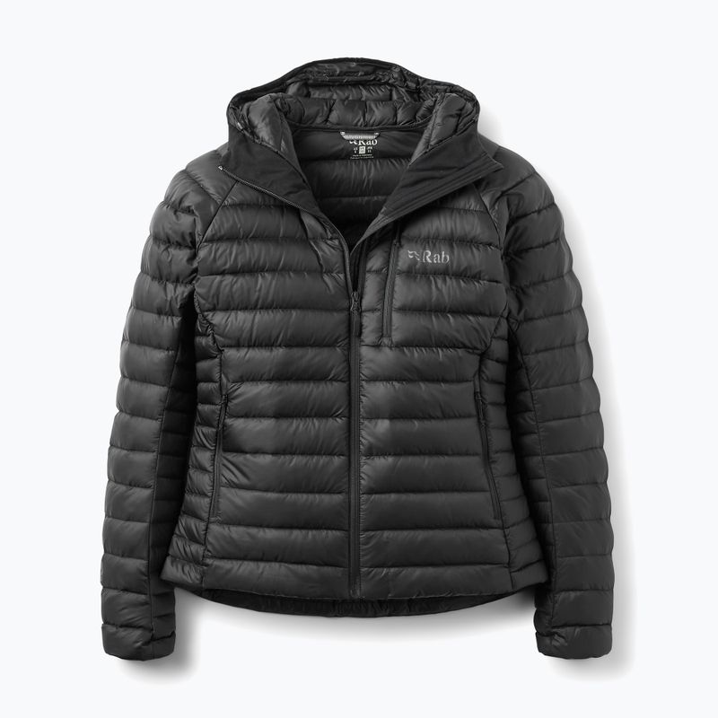 Moteriška pūsta striukė Rab Microlight Alpine Hoody black 4