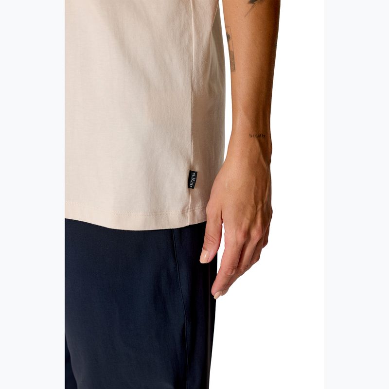 Moteriški marškinėliai Rab Stance Cirque Tee ecru 6