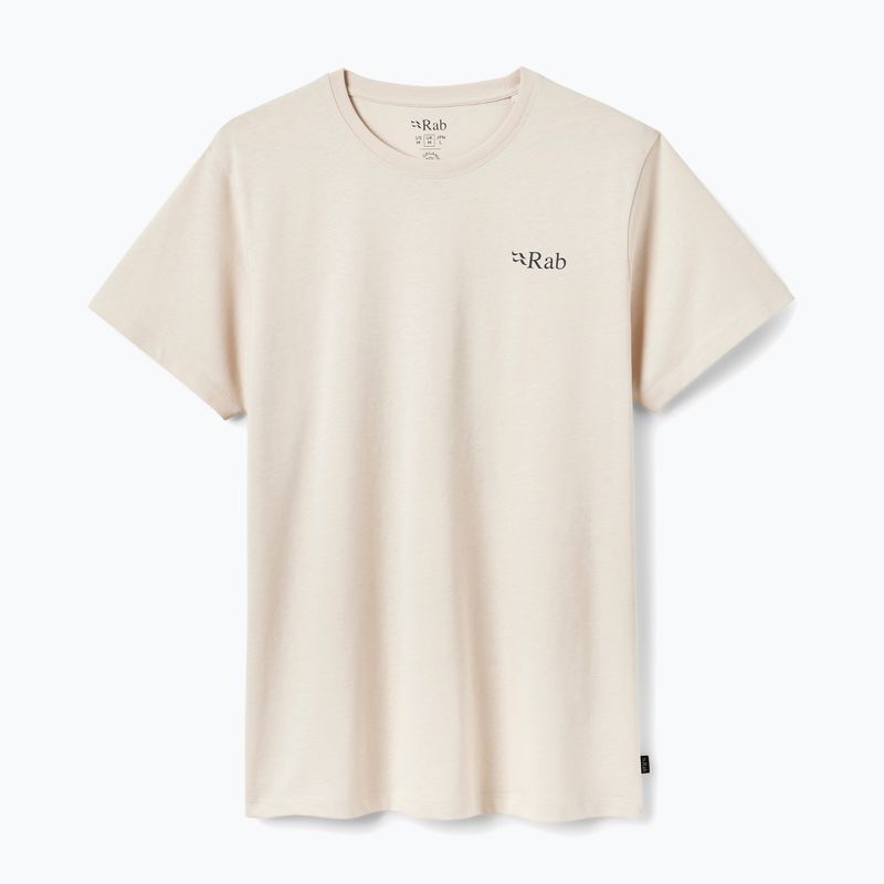 Moteriški marškinėliai Rab Stance Cirque Tee ecru 7