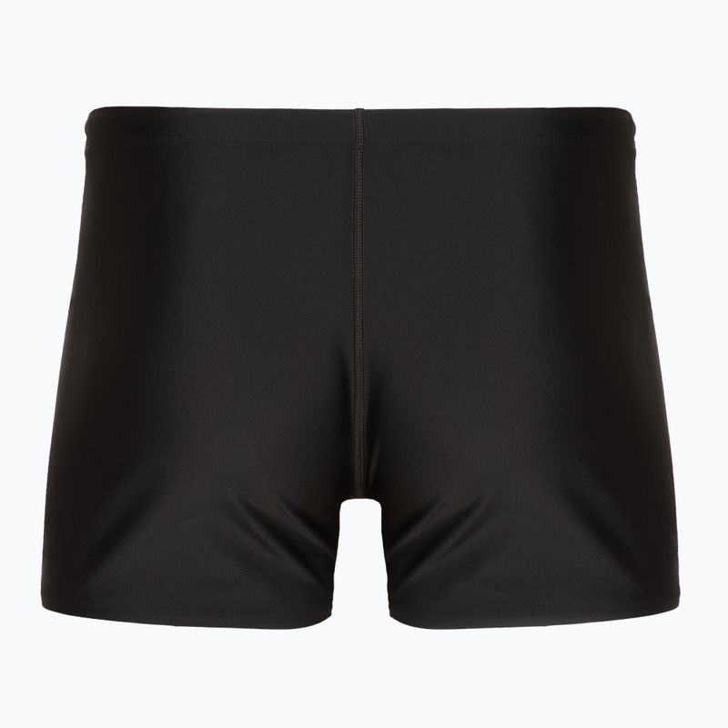 Vyriški plaukimo šortai Speedo Placement Aquashort juoda/raudona 2