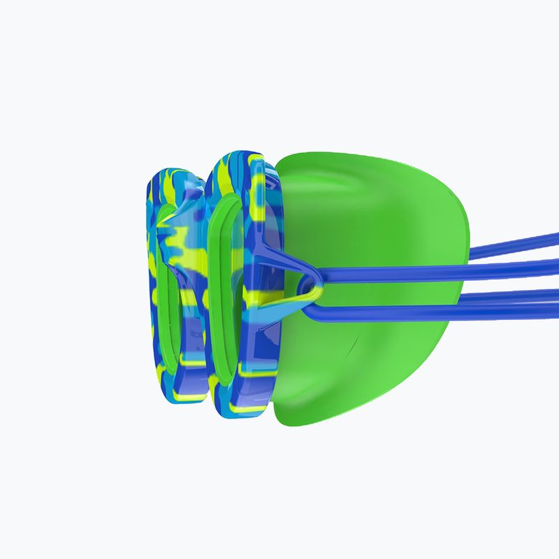 Vaikiški plaukimo akiniai Speedo Sunny G Pop Seasiders Print speedo blue camo / jello green 3