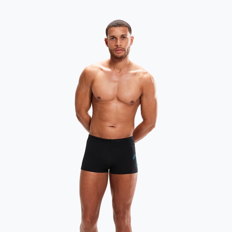 Vyriški Speedo Hyper Boom Placement Aquashort plaukimo bokseriai black 8-00301115144 5