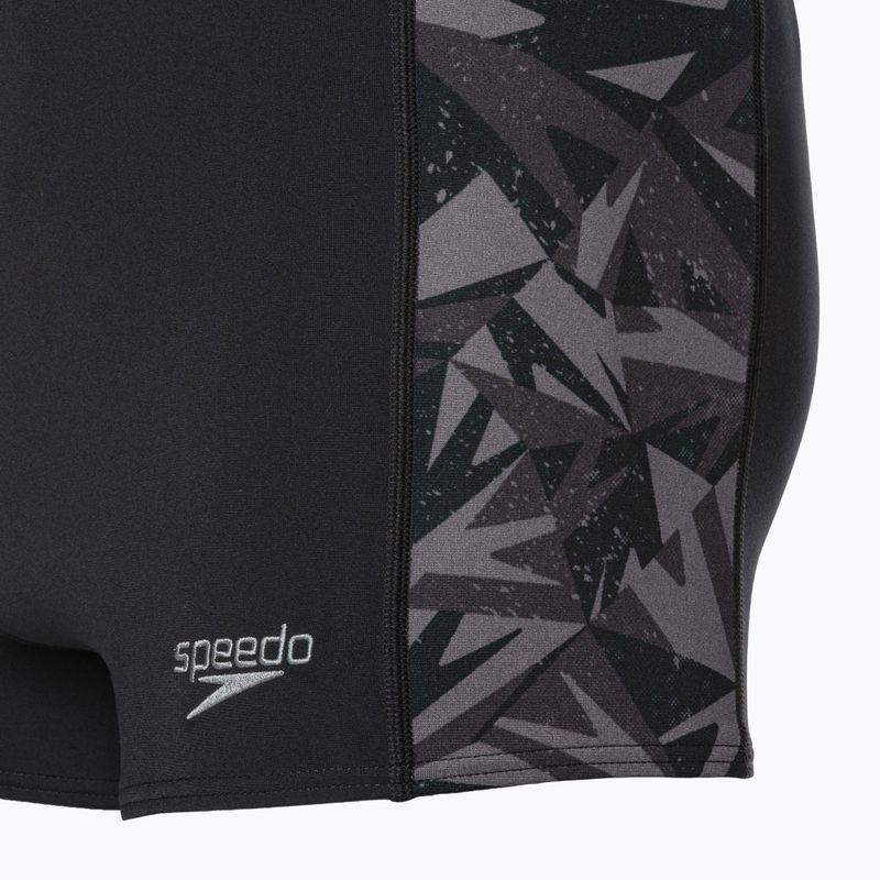 Maudymosi trumpikės Speedo Hyperboom black/oxid grey 4