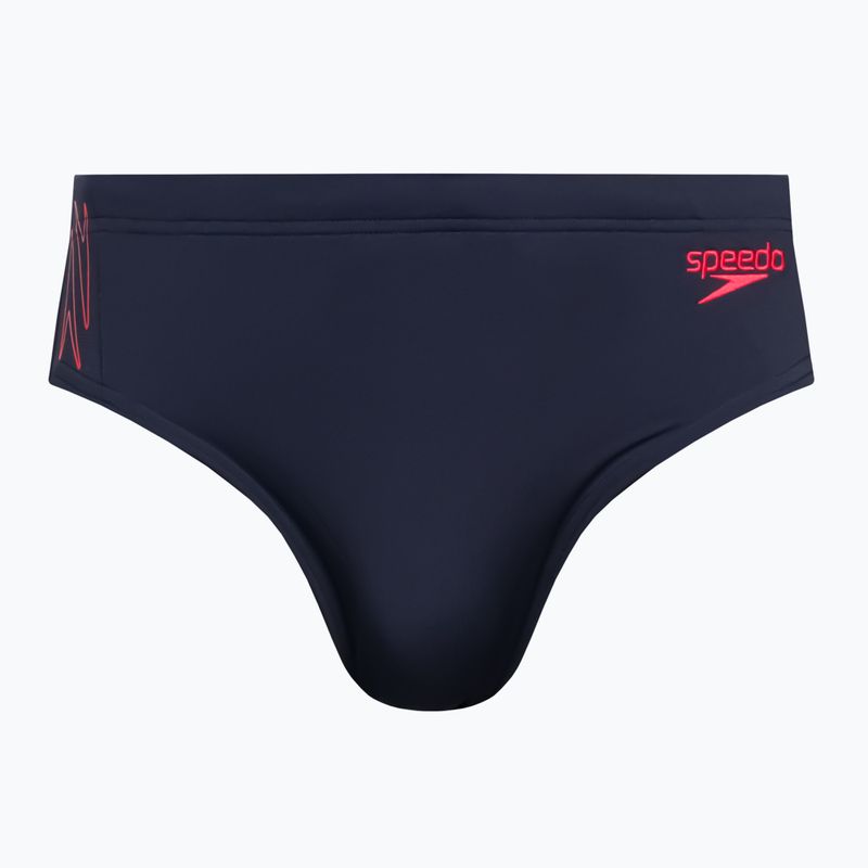 Vyriškos Speedo Hyper Boom Splice Brief maudymosi kelnaitės tamsiai mėlynos 8-00301715148