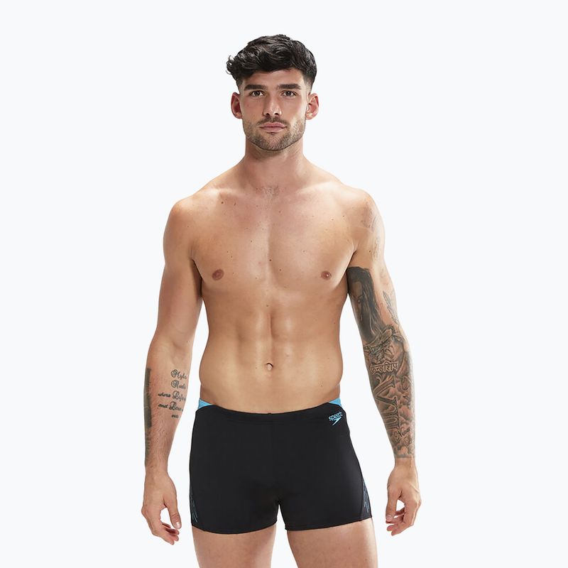 Vyriški Speedo Hyper Boom Splice maudymosi bokseriai juodi 8-00302015147 5