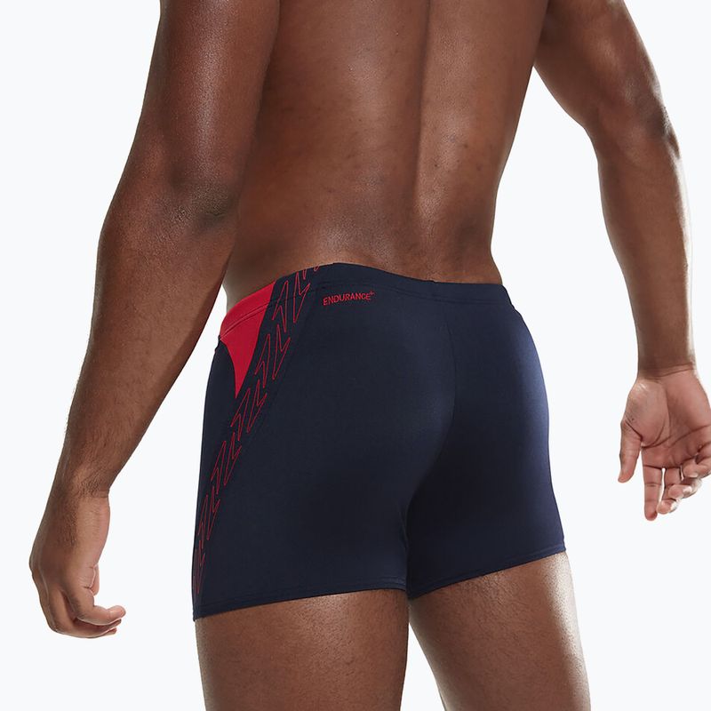 Vyriški Speedo Hyper Boom Splice maudymosi bokseriai tamsiai mėlyni 8-00302015147 6
