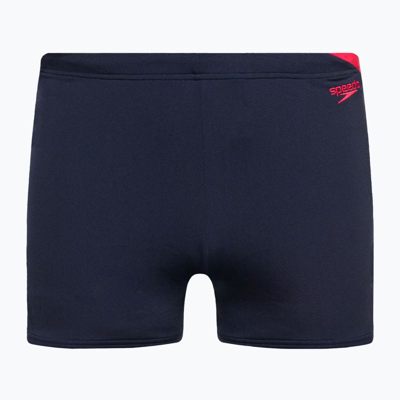 Vyriški Speedo Hyper Boom Splice maudymosi bokseriai tamsiai mėlyni 8-00302015147