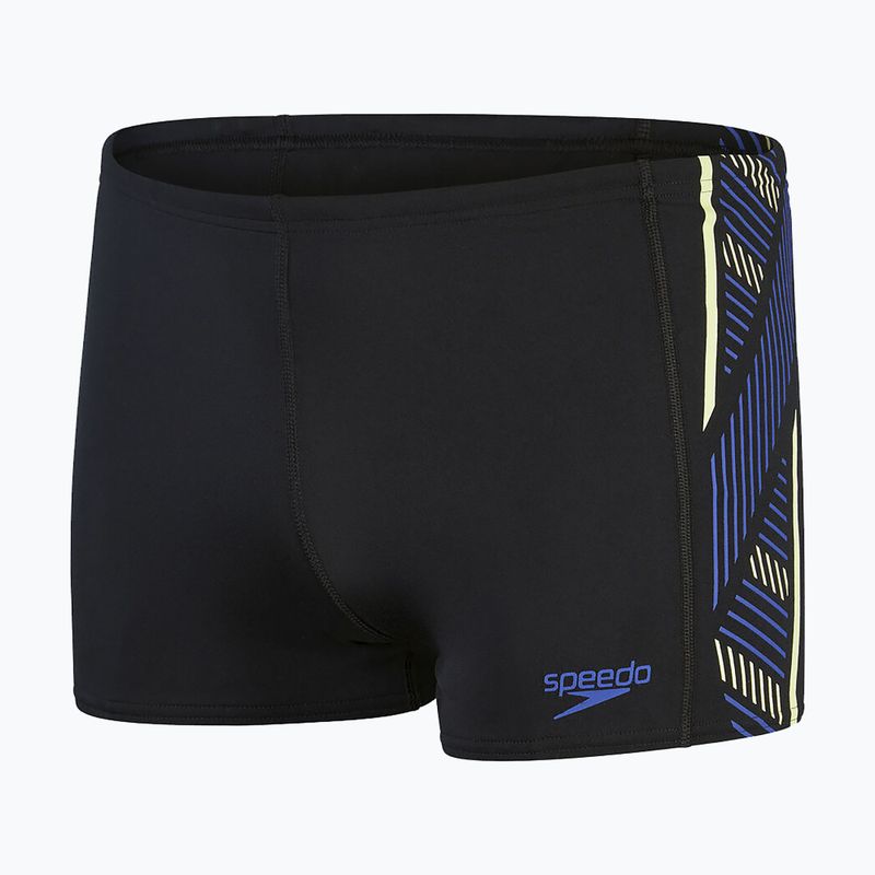 Vyriški Speedo Tech Panel Aquashort maudymosi bokseriai juodi 8-00303514538 4