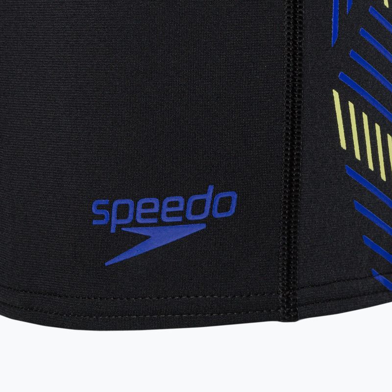 Vyriški Speedo Tech Panel Aquashort maudymosi bokseriai juodi 8-00303514538 3