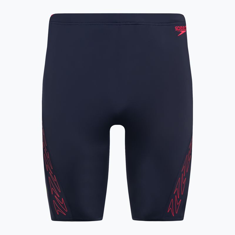 Speedo vyriški Hyper Boom Splice Jammer maudymosi kostiumėliai tamsiai mėlyni 8-00303815148