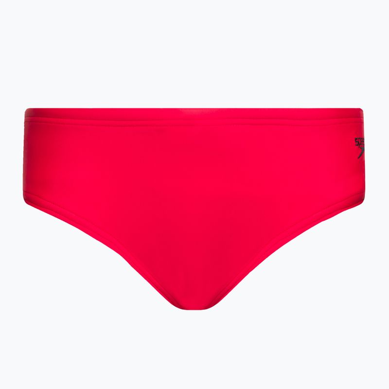 Speedo Logo Brief vaikiškos maudymosi kelnaitės raudonos spalvos 8-00314914374