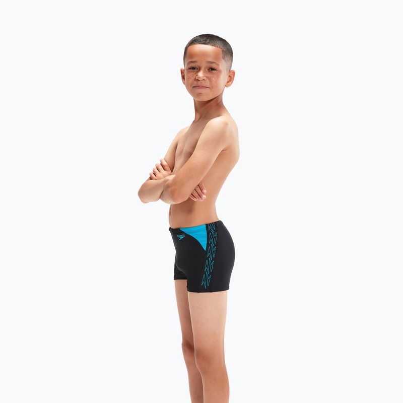 Speedo Hyper Boom Logo Splice Aquashort vaikiškos maudymosi kelnės 8-00315015176 6