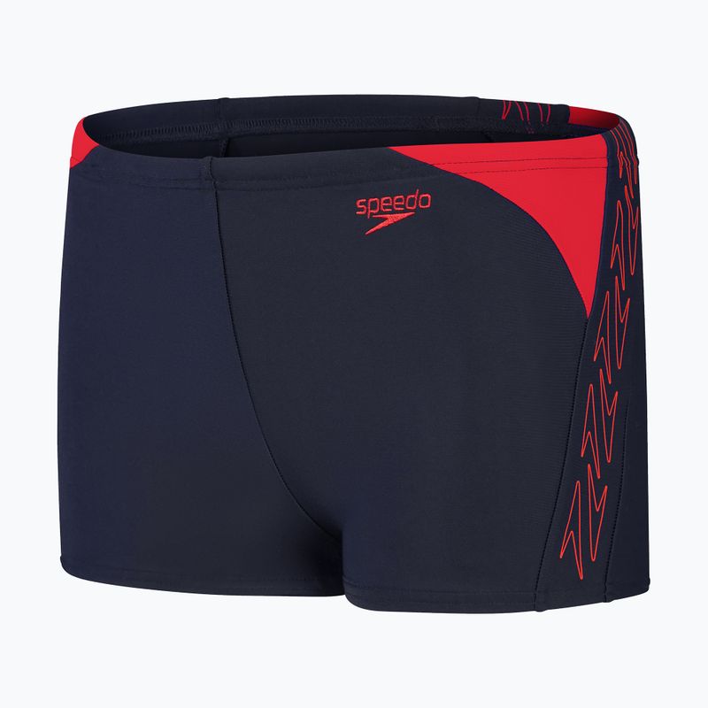 Speedo Hyper Boom Logo Splice Aquashort vaikiškos maudymosi kelnės 8-00315015178 4
