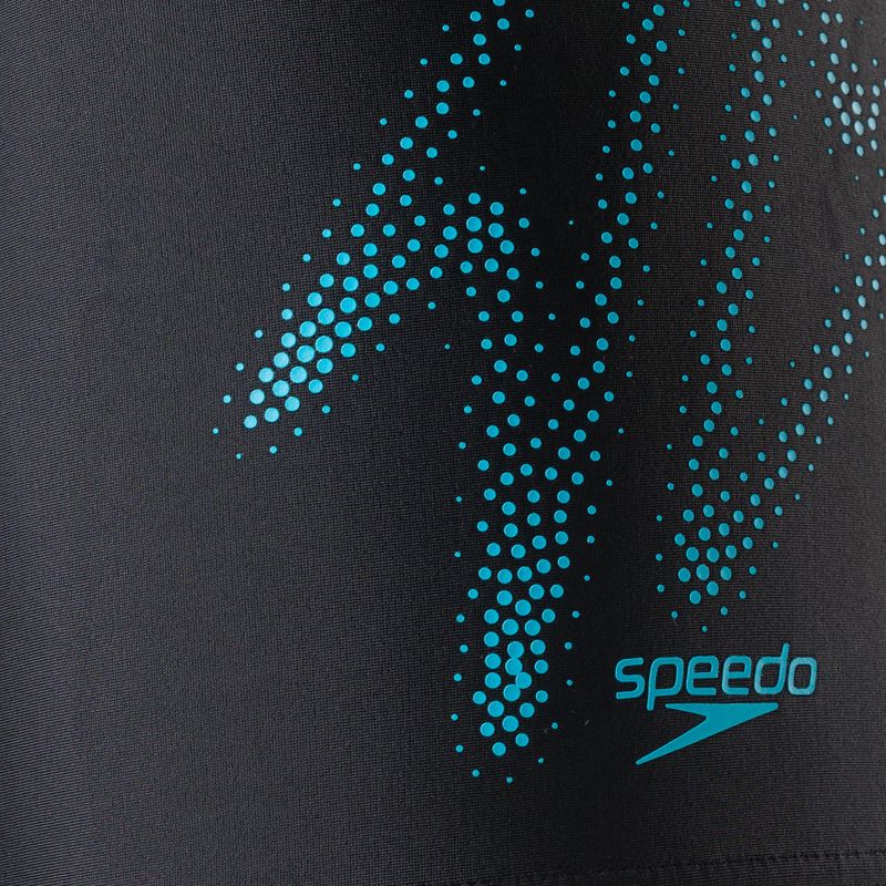 Speedo Hyper Boom Logo Placement Aquashort vaikiškos maudymosi kelnės juodos spalvos 8-00315415190 3
