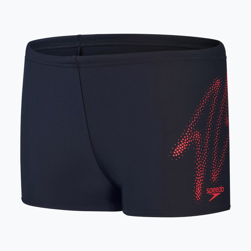Speedo Hyper Boom Logo Placement Aquashort vaikiškos maudymosi kelnės tamsiai mėlynos 8-00315415190 4