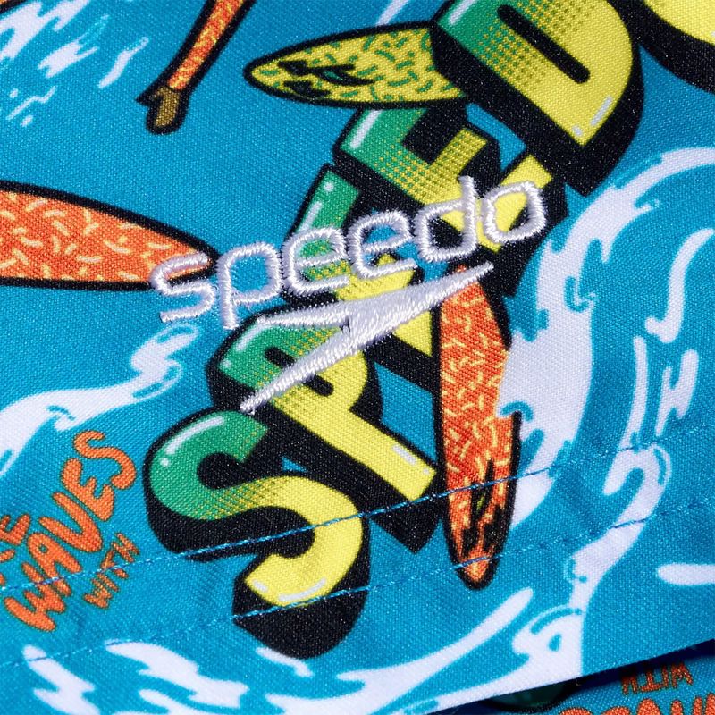 Vaikiški maudymosi šortai Boys Printed 15" Watershort Bolt/bright yellow/salso/lawn 2