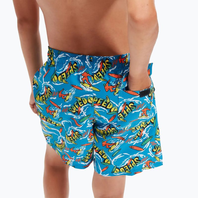 Vaikiški maudymosi šortai Boys Printed 15" Watershort Bolt/bright yellow/salso/lawn 6