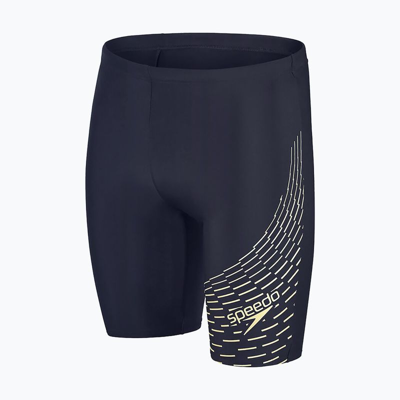 Vyriški Speedo Medley Logo Swim Jammer tamsiai mėlyni 8-1135506875 4