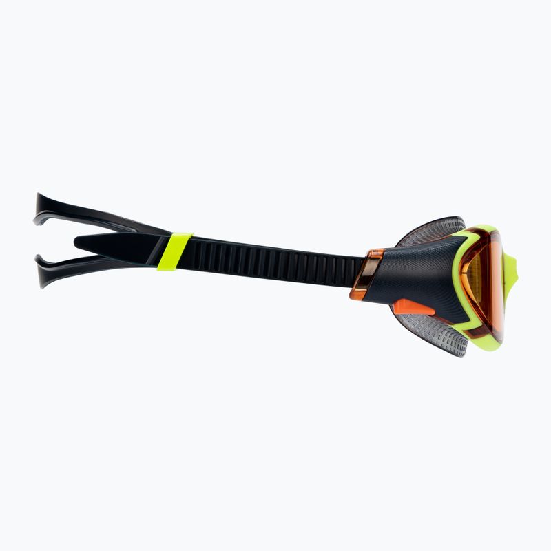 Speedo Biofuse 2.0 tikri tamsiai mėlyni/žydriai oranžiniai plaukimo akiniai 8-00233214507 3