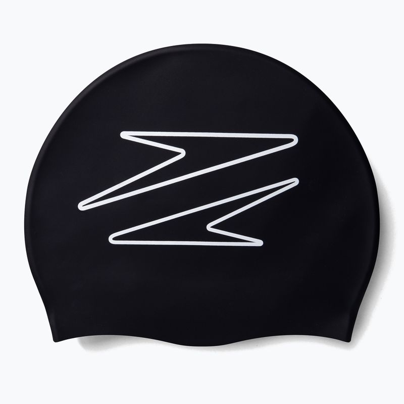 Speedo spausdinta silikoninė plaukimo kepuraitė juoda 8-0838514631 3