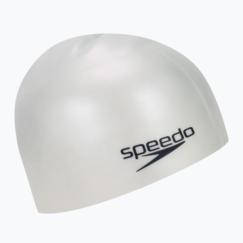 Speedo paprastoji silikoninė sidabrinė plaukimo kepuraitė 8-7098414572