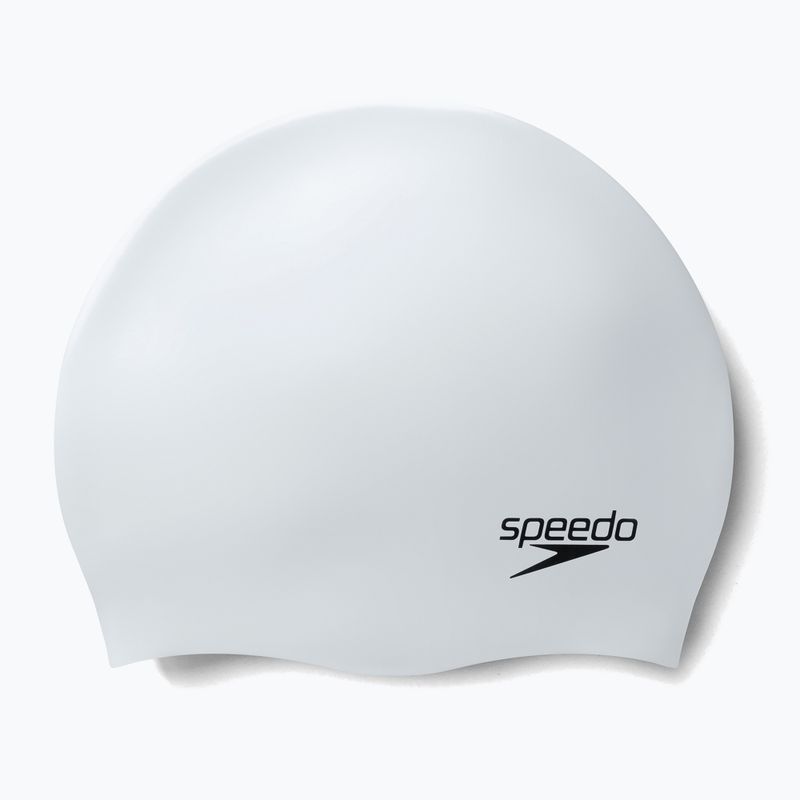 Speedo paprastoji silikoninė sidabrinė plaukimo kepuraitė 8-7098414572 5