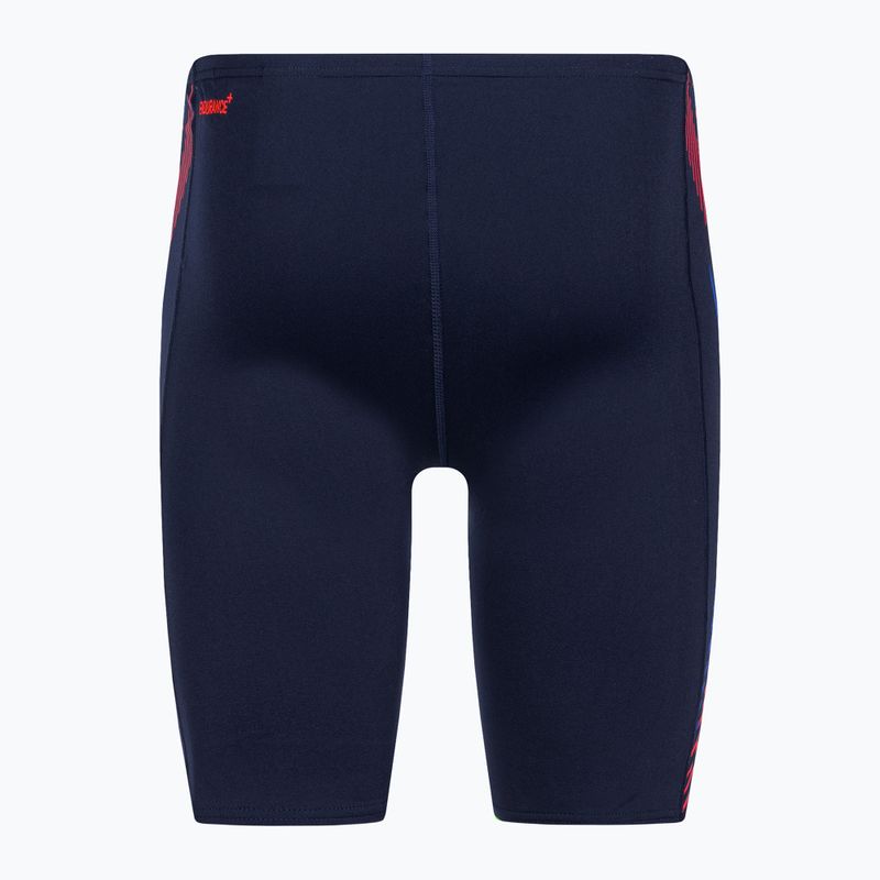 Vyriški maudymosi kostiumėliai Speedo Tech Panel navy/orange 3