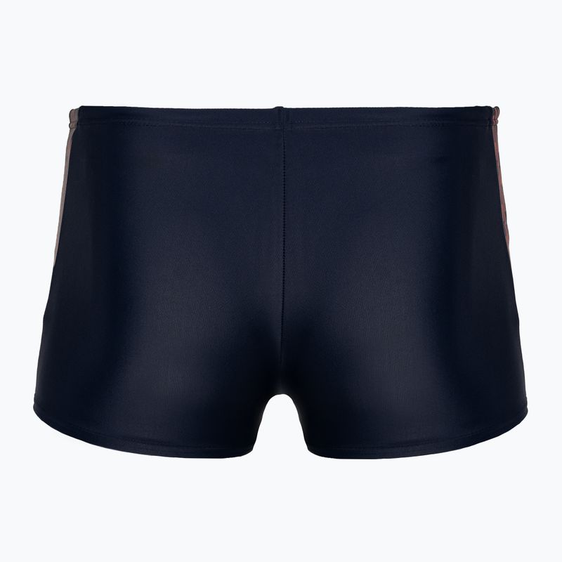 Speedo Hyper Boom Logo Splice vaikiškos maudymosi kelnės tamsiai mėlynos/oranžinės spalvos 2