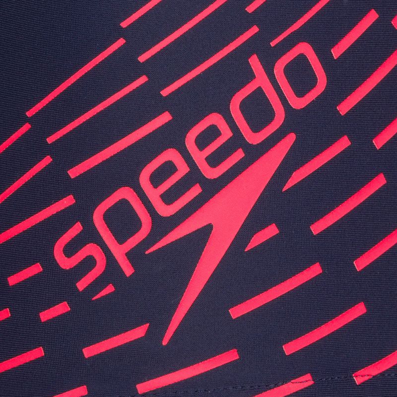 Vyriški Speedo Medley Logo plaukimo šortai tamsiai oranžiniai 3