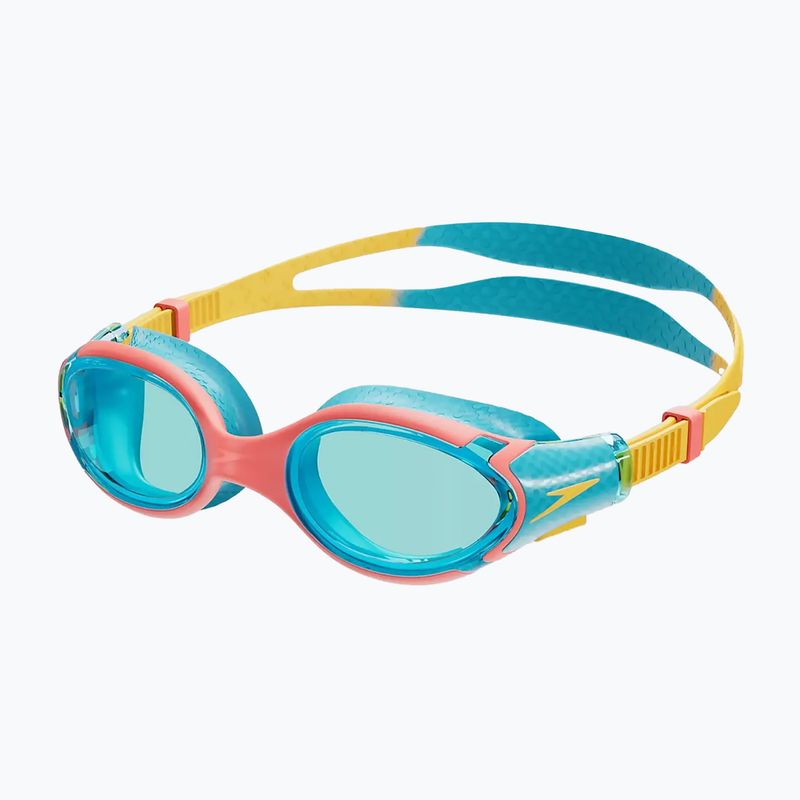 Vaikiški plaukimo akiniai Speedo Biofuse 2.0 Junior bolt/mango/coral beach 2