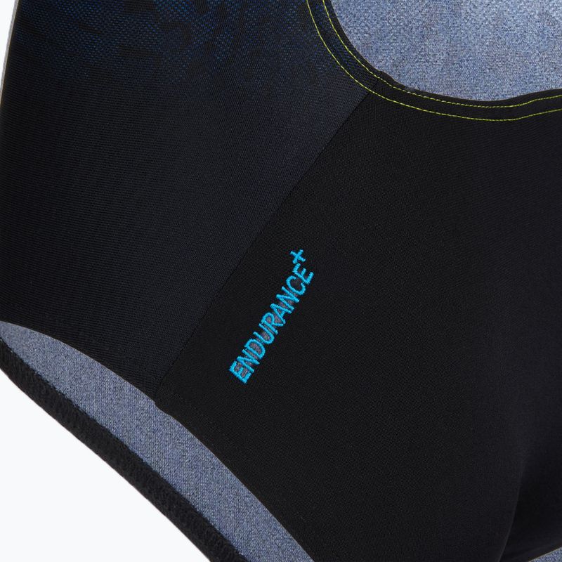 Vaikiškas vientisas plaukimo kostiumėlis Speedo Digital Placement Powerback black/pink 4