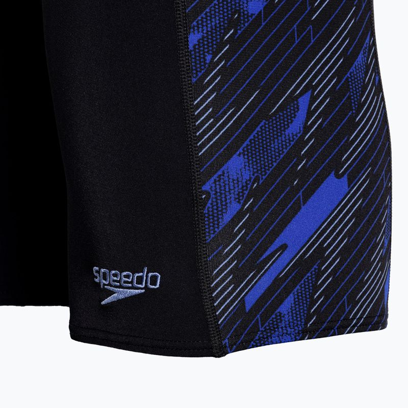 Vyriški maudymosi šortai Speedo Hyperboom black/curious blue/true cobalt 4