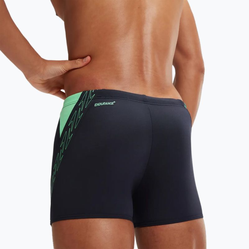 Vyriškos maudymosi trumpikės Speedo Hyper Boom Splice true navy/herlequin green 8