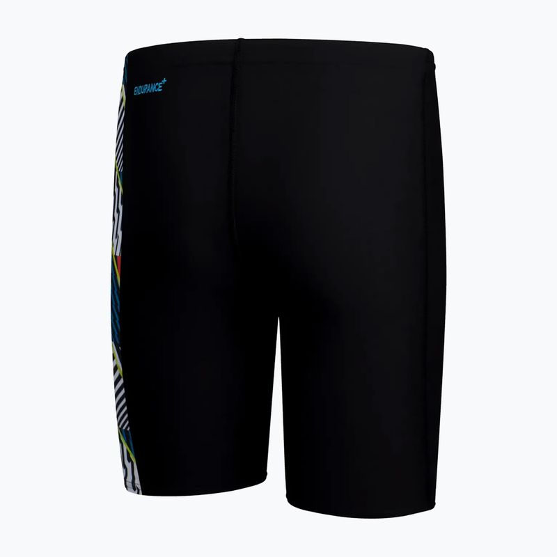 Vaikiški maudymosi šortai Speedo Digital Panel black/white/watermelon 2