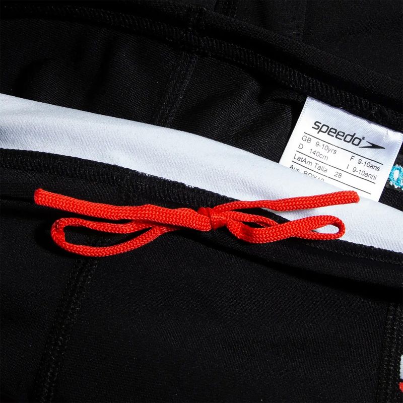 Vaikiški maudymosi šortai Speedo Digital Panel black/white/watermelon 3