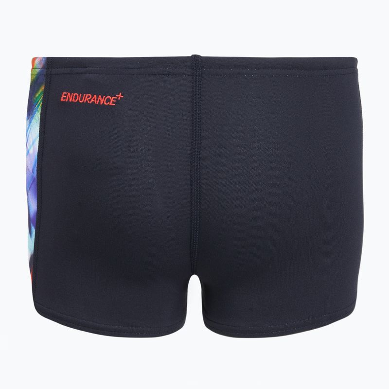 Vaikiški maudymosi šortai Speedo Digital Panel Aquashort true navy/watermelon/bitter lime 2